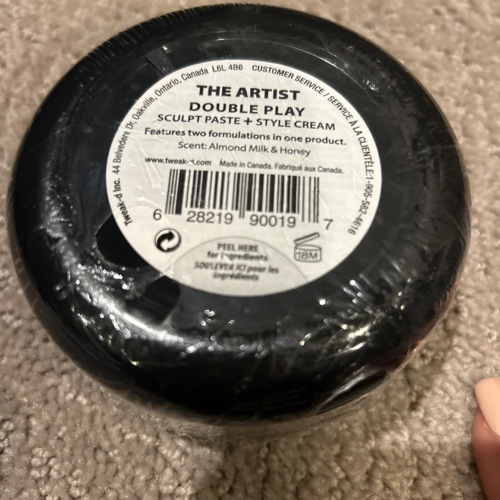 SEALED Tweak'd by Nature The Artist Double Play Sculpt Paste &  Style Cream Rare
